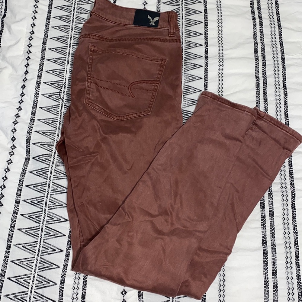 Mauve American eagle pants